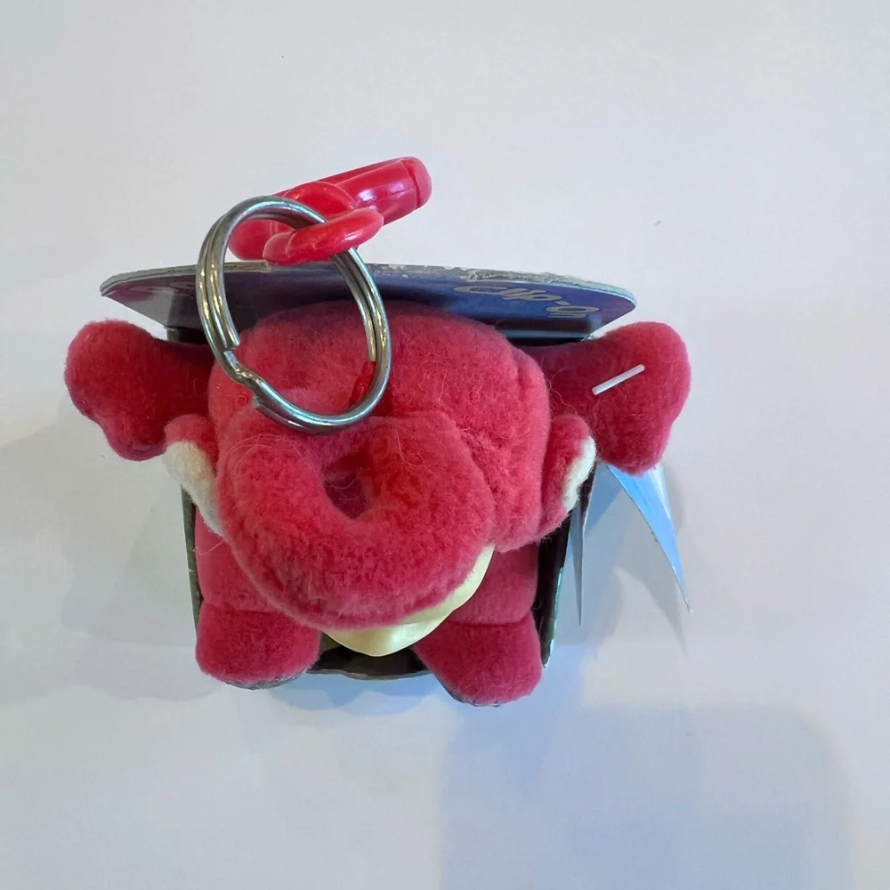 Po Red Teletubbies Clip-on Vintage Collectible in original packaging & tags